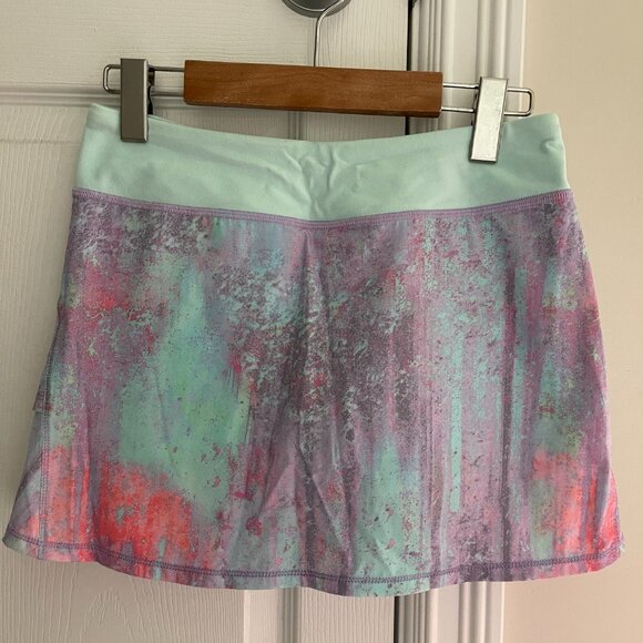 Ivivva Set the Pace Pastel Patterned Skirt - Picture 2 of 4